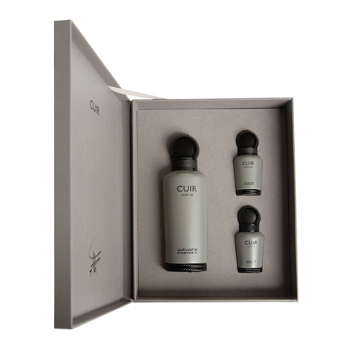 Cuir Perfume Gift Box 150ml + 15ml Oil + 15ml Perfume - Image 3